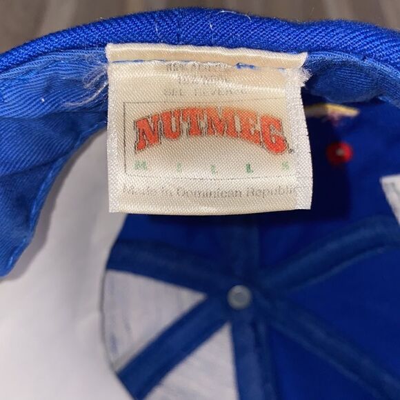 NASCAR hat vintage race Nutmeg cap 90s Blue Jeff Gordon #24 Snapback Cap color - Picture 4 of 10